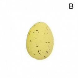 Sárga - Húsvéti buborék tojás barkácsolás Kézzel készített húsvéti hab élénk színű dekorok Egg Party x1 E2V4