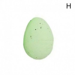 Zöld - Húsvéti buborék tojás DIY kézzel készített húsvéti hab élénk színű hamis tojás party dekorok x1
