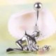 Divatos szexi köldök felnőtt szex Piercing 01
