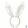 fehér - Húsvéti aranyos nyúl fülpánt prop plüss hajú ruha jelmez nyuszi hajszalag
