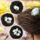 10 cm-es fészek   2db tojás - Húsvéti dekoráció a szimulált mini mesterséges fürjtojás eladásról. Forró
