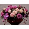 30 * Blume - c1049 30 * 40cm - Teljes körű fúró 5D strasszos kép barkácsolás virágok gyémántfestés