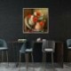 Blumen - LD361 - Teljes körű fúró gyémántfestés DIY elegáns virág fal kép poszter