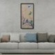 Nincs szín - DIY 5D Art Picture Diamond teljes körű fúrófestés jégmadár virág készlet