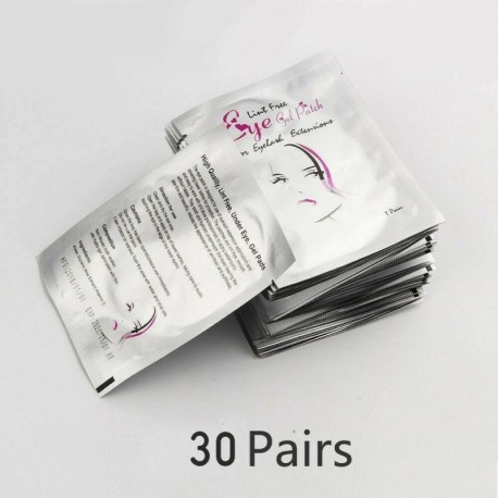 30 pár - 30 pár szempilla hosszabbító párna szempilla gél szöszmentes szemfoltok párna