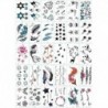 Ideiglenes Tetoválás 30 féle mintával - vízálló matrica - unisex - C verzió