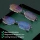 Erő 2,50 - Progresszív multifokális Presbyopia szemüveg olvasószemüveg gyémánt vágású HOT