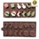 Hópehely mintás csokoládé forma - fondant forma