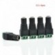 Női - DC 12 V-os tápfeszültség-csatlakozó adapter 5050 3528 LED-szalag fényforrásokhoz
