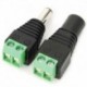Női - DC 12 V-os tápfeszültség-csatlakozó adapter 5050 3528 LED-szalag fényforrásokhoz