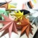 Sárga - Karácsonyi 3D nagy csillag függő lámpaernyő papír lámpás mennyezeti ablak dekoráció Egyesült Királyságban