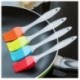 Nincs szín - Szilikon sütés Bakeware kenyér Cook Sütemény Olajkrém BBQ eszköz Basting Brush CA