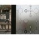 Deres - 45 * 200 cm-es vízálló matt magánszoba hálószoba fürdőszoba üvegablak film matrica