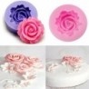 Rózsa alakú szilikon forma - csokoládéforma - fondant forma