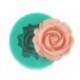 Rózsa alakú szilikon forma - csokoládéforma - fondant forma