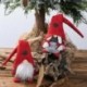 * 3 - Karácsonyi manó baba svéd gnóm karácsonyi fa függő dísz ajándék otthoni dekoráció