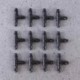 10 db - 50db öntözőcsatlakozó mikrocső rendszer 4 / 7mm Barb öntözés csepegtető tömlő