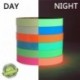 Narancssárga piros (1,5 cm x 3 m) - Világító ragyogás a sötétben fluoreszkáló éjszakában öntapadó biztonsági
