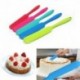 Piros - Szilikon spatula - Lesimító - formázó fondanthoz - marcipánhoz - Torta - Sütemény bevonásához