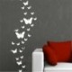 * 1 7db Moire minta - Kivehető tükör matrica művészeti falfestmény matricák otthoni szoba DIY dekoráció dekoráció