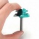 Nincs szín - 45 fokos 1/4 &quot -os szár 1-1 / 2&quot  zárójelű maró maró bit faburkolat tenon vágó eszköz!