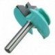Nincs szín - 45 fokos 1/4 &quot -os szár 1-1 / 2&quot  zárójelű maró maró bit faburkolat tenon vágó eszköz!