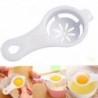 Nincs szín - Új kényelmes tojássárgája fehér elválasztó elválasztó tartó szita konyhai eszköz eszköz