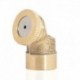 2 lyuk - Lyuk Sárgaréz Spray ködösítő fúvóka Sprinkler Head Garden Farm öntözőrendszer 1PC