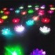 Lila-11,5 cm - Szolár kültéri úszó lótuszfényes medence kerti vízvirág LED lámpák világítása_AU