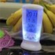 Nincs szín - Digitális háttérvilágítású LED kijelző táblázat szundi hasznos hőmérő ébresztőóra USA