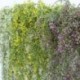 Sárga - Mesterségesen lógó borostyánfüzér növények szőlő hamis lombozat virág wisteria Home USA