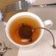 fehér - Szilikon teáskanna alakú tea infúziós szűrő tartós teazsák levélszűrő diffúzor