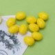Nincs szín - 20 darab élethű mesterséges mű-citrom hamis gyümölcs miniatűr kézműves dekoráció