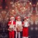 T2028 - 2020 karácsonyi dekoráció Gyermekszemüvegek Xmas szemüvegkeret Újdonságok játékok USA