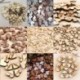 100db 15x12x3mm-es Szív alakú fa dísz - LOVE gravítozással - Ünnepi dísz - Karácsonyi dekoráció - 1