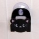 Fekete - Konyhai mosogató szivacs tartó fürdőszobai függesztő szűrő szervező tároló állvány Új