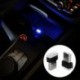 Piros - RGB színes USB LED Mini vezeték nélküli autó belső világítási légköri fény Univerzális