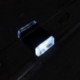 fehér - RGB színes USB LED Mini vezeték nélküli autó belső világítási légköri fény Univerzális