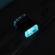 Jégkék - RGB színes USB LED Mini vezeték nélküli autó belső világítási légköri fény Univerzális