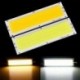 Meleg fehér - 10W 12V-24V 1000LM COB LED szalag fény nagy teljesítményű lámpa chip meleg / hideg fehér