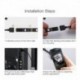 Nincs szín - Bluetooth USB LED távirányító 3528 5050 RGB LED szalagfényhez AAA   UK