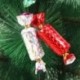 12db - 60db aranyos karácsonyi cukorka csillogó cukor mini fa díszek lakberendezési USA