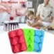 6 adagos Karácsonyfa mintás szilikon csokoládéforma - fondant forma