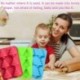 6 adagos Karácsonyfa mintás szilikon csokoládéforma - fondant forma