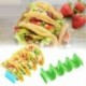 Kék - Taco Holder mexikói étel hullám alakú kemény állvány állvány konyhai étterem eszköz AU