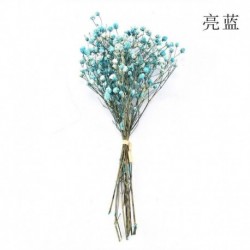 Kék - Mesterséges hamis virágbabák légzése Gypsophila selyemvirágok csokor lakberendezés @
