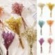 Kék - Mesterséges hamis virágbabák légzése Gypsophila selyemvirágok csokor lakberendezés @
