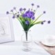 Lila - Mesterséges virágoskert szabadtéri virág hamis növényfű Gypsophila lakberendezés