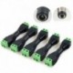 Női - 5PCS 12V DC tápegység csatlakozó adapter csatlakozója az 5050 3528 LED szalagfényhez