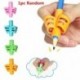 * 4 1db Véletlenszerű - 3PCS / Set Children ceruzatartó tollal író segédeszköz testtartás javító eszköz, UK